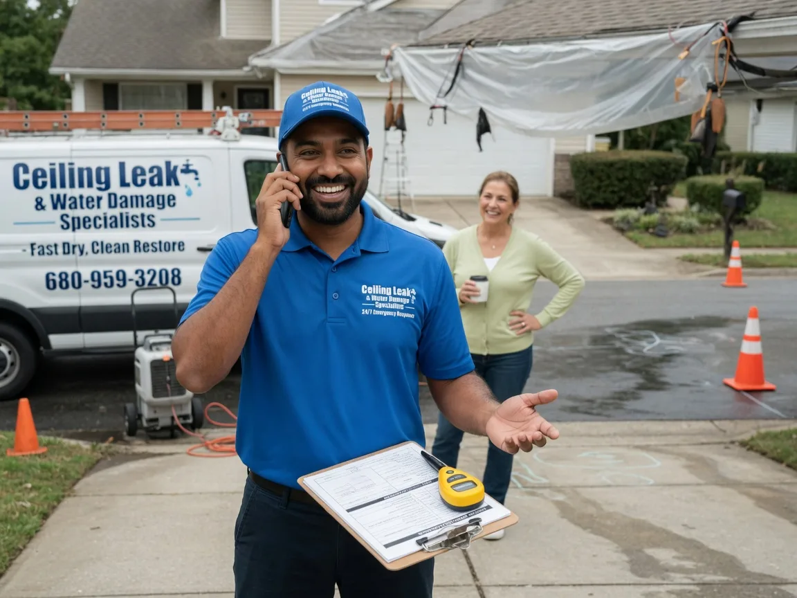 Ceiling Leak Cleanup Church Creek, MD FAQs